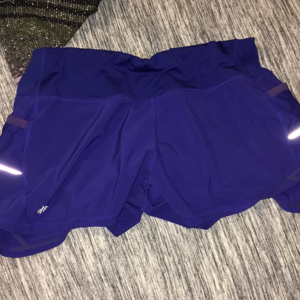 Blue athleta shorts size small